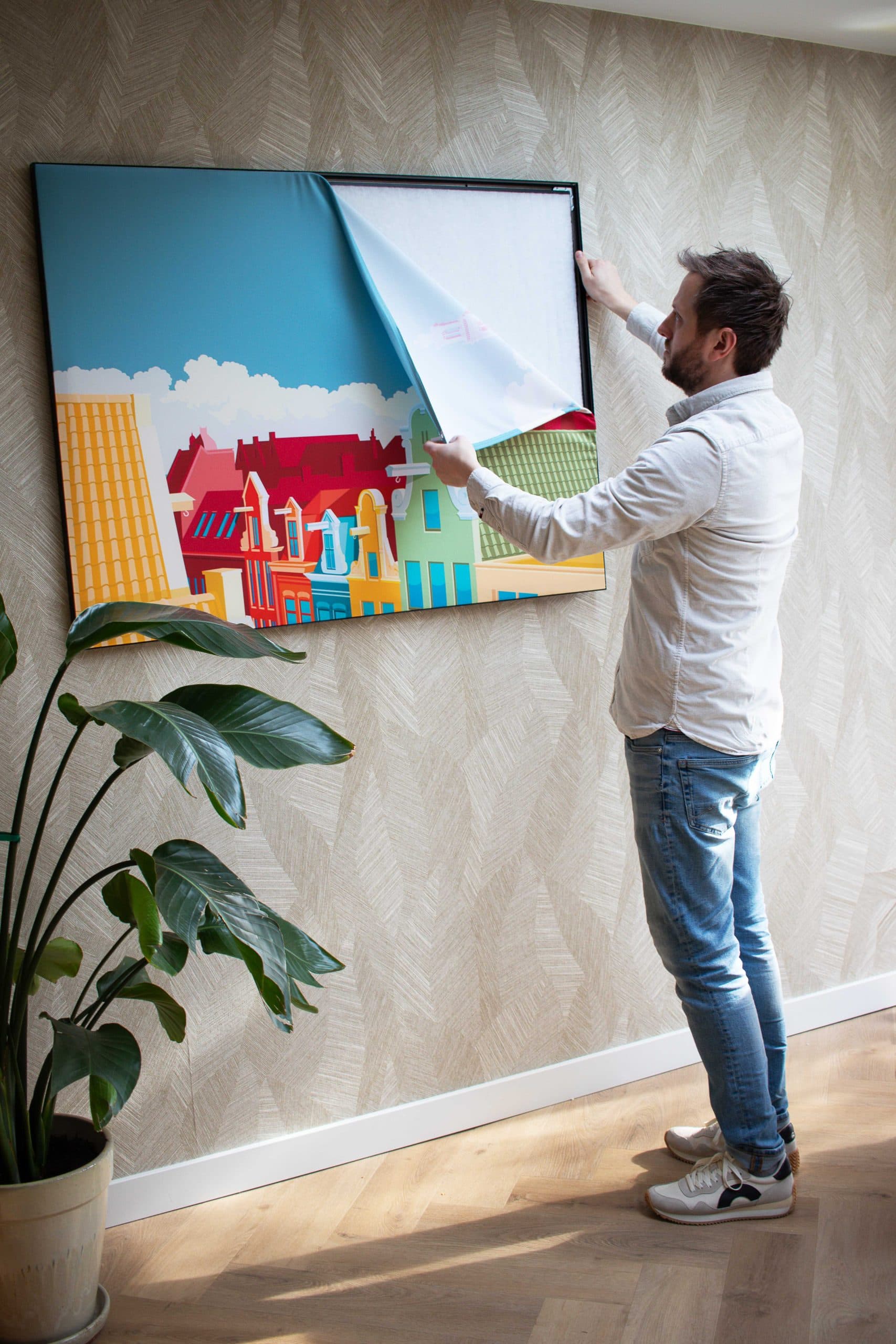 Akoestische wanddecoratie panelen - voor bedrijven